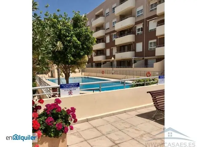 Alquiler Piso 2 Dormitorios Aguadulce Sur Playa Piscina Septiembre