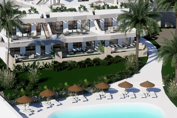 Bungalows de Lujo en Finestrat 3 Dormitorios Piscina Terrazas
