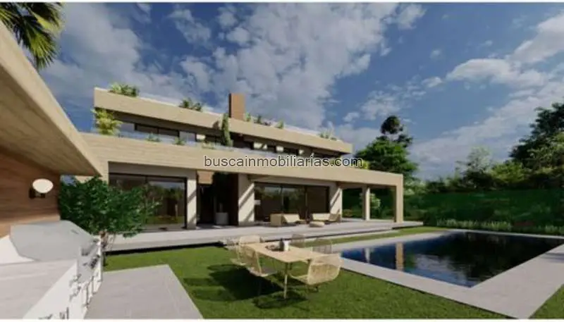 Parcela con Proyecto Villa Moderna en Nueva Milla de Oro Estepona