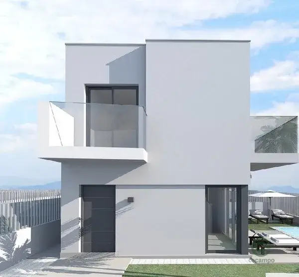 Villa en Rojales 3 dormitorios 2 baños Nueva Construccion