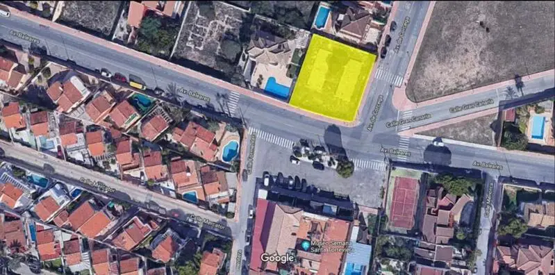 Parcela en Venta Torrevieja 840m2