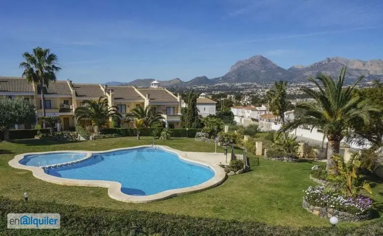 Alquiler Bungalow Reformado Albir 3 Dormitorios Piscina Privada