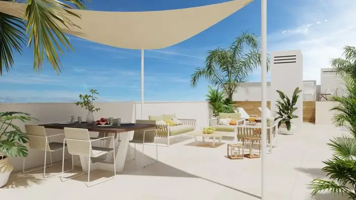 Apartamentos en San Juan de los Terreros 2 Dormitorios Cerca de la Playa