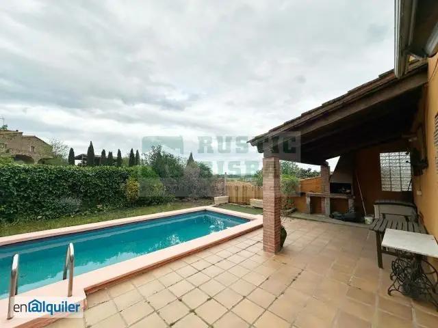 Alquiler Casa Rustica Ultramort Jardin Piscina Garaje