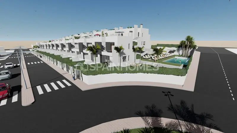 Chalets Pareados de 2 y 3 Dormitorios con Piscina en Cox Alicante