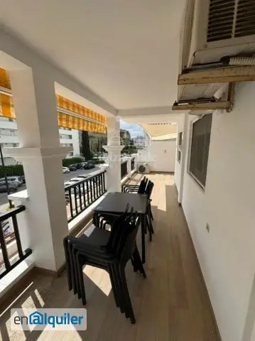 Alquiler Piso Amueblado Botafoc 3 Dormitorios Piscina