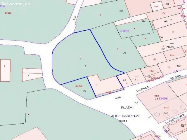 Solar Urbano con 2 Casas en Corcubión para Rehabilitación