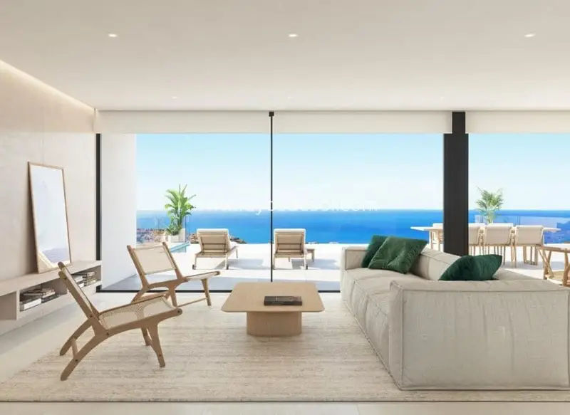 Chalet de Lujo en Cumbre del Sol con Vistas al Mar