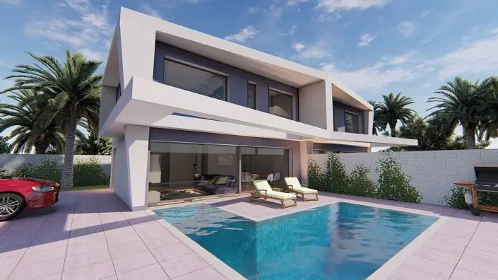 Adosados 2 3 4 Dormitorios Gran Alacant Piscina Privada
