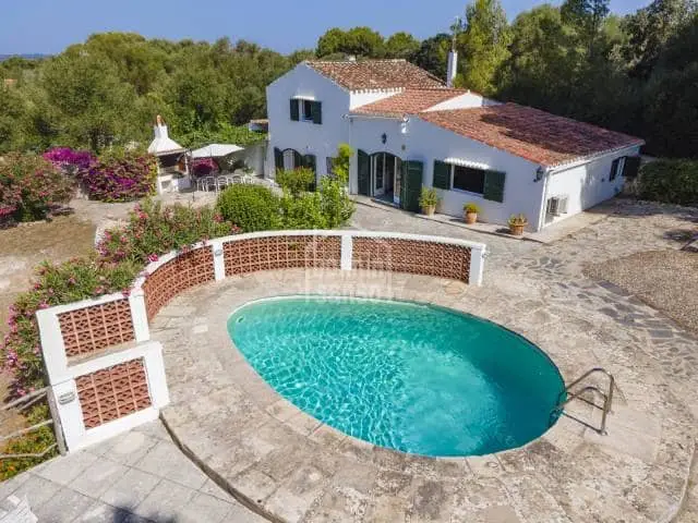 Atico en venta en Alayor Menorca Casa de Campo con Piscina