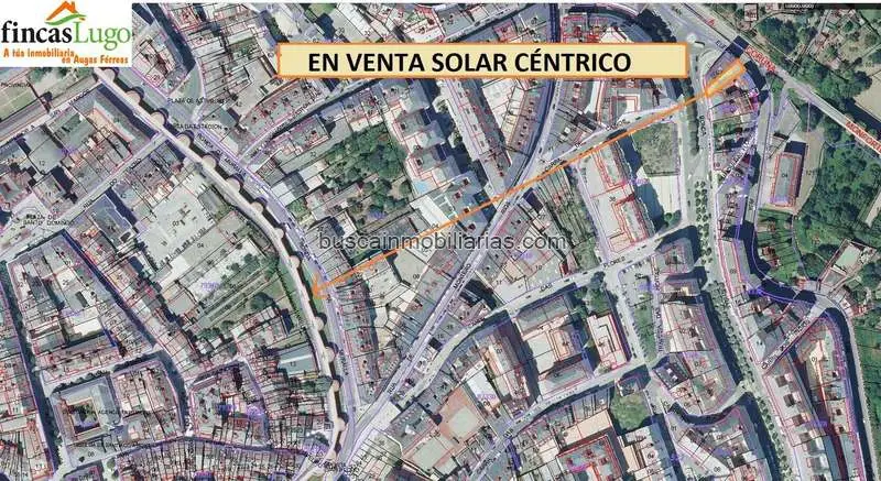 Solar en Venta Lugo Centro  Albergue Hotel Apartamentos