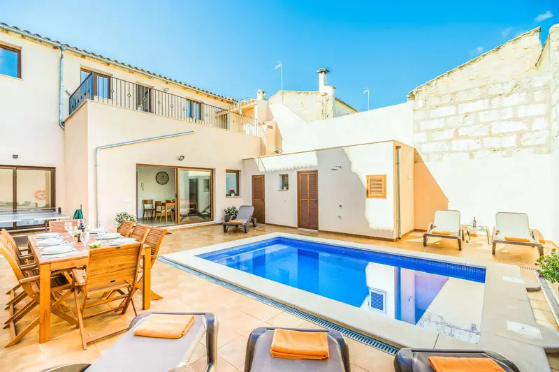 Casa Familiar 4 Dormitorios Mallorca Piscina Barbacoa