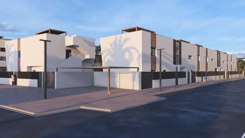 Bungalows en Venta Torre Pacheco Murcia:  Modernos con Piscina y Solarium