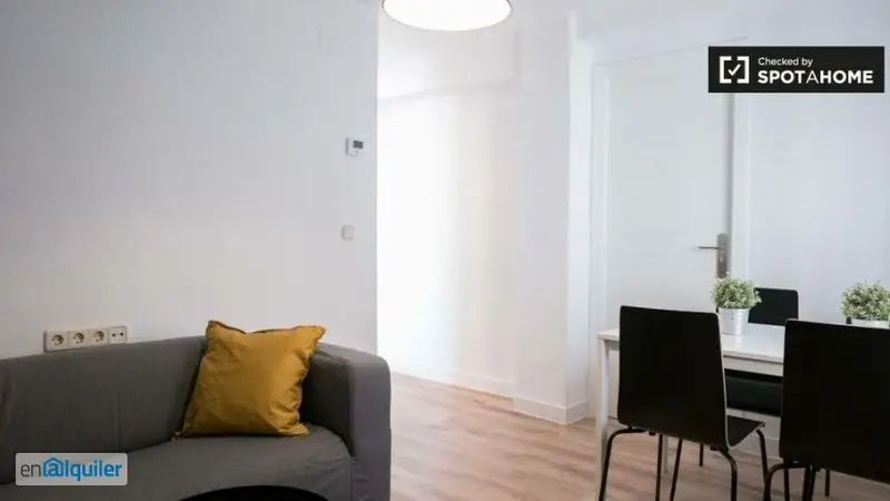 Apartamento 3 Dormitorios Cerca Metro Hortaleza Estudiantes Postgrado