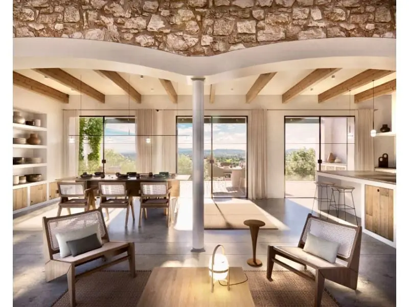 Chalet en Venta en Selva Mallorca: Casa de Pueblo con Vistas Impresionantes