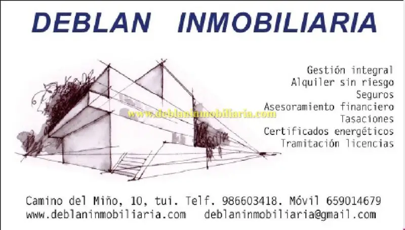 Venta Parcela Tui 1450m2 - 16 Viviendas - A-55
