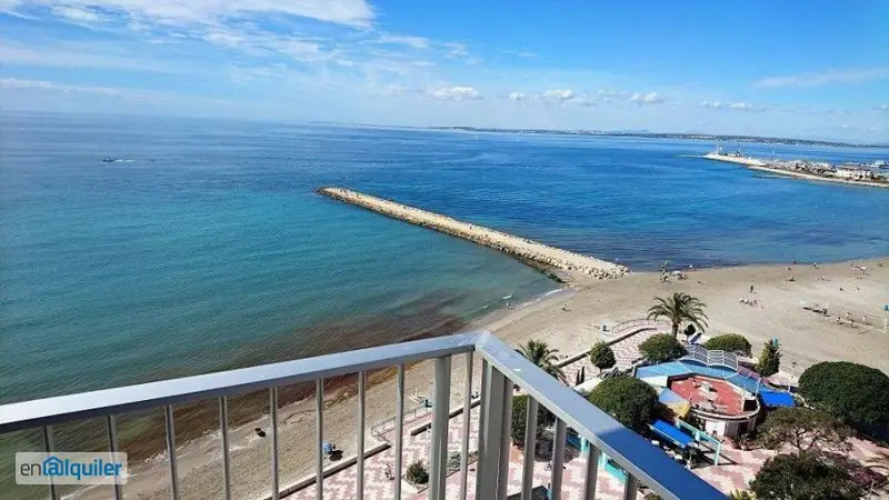 Alquiler Piso Amueblado Primera Linea Playa Santa Pola
