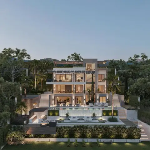 Chalets de Lujo en Mijas con Vistas al Mar y Golf