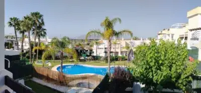 Atico en Vera Playa con Solarium Privado y Vistas al Mar