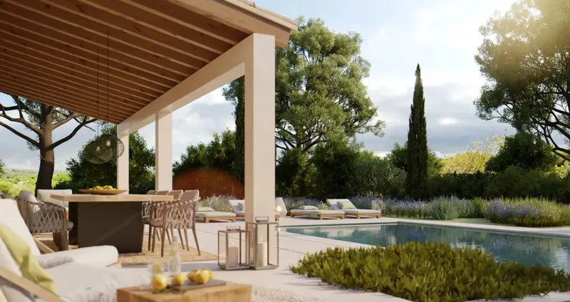 Finca de Lujo en Ses Salines Mallorca 4 Dormitorios Piscina
