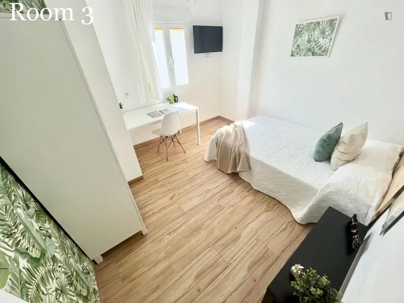 Habitacion Deluxe Cerca Centro Ciudad Wifi Cama King Escritorio Armario