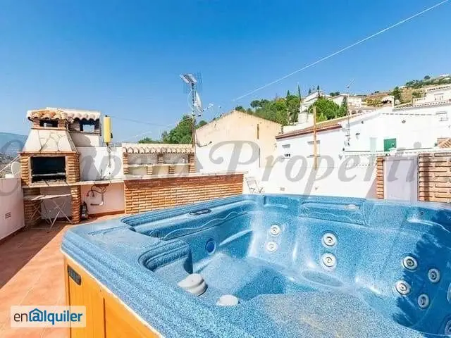 Alquiler Piso Sayalonga Piscina Jacuzzi Terraza Vistas Costa