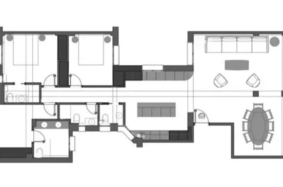 Atico Reformado Lujo Recoletos Madrid 178m2 3 Banos Terraza