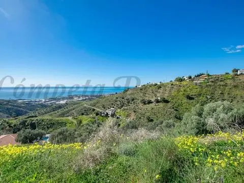 Terreno en Venta Sayalonga Vistas al Mar Mediterráneo