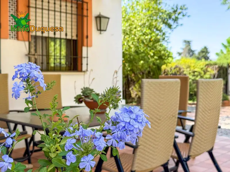 Chalet en venta en Albolote Granada con piscina y zonas deportivas