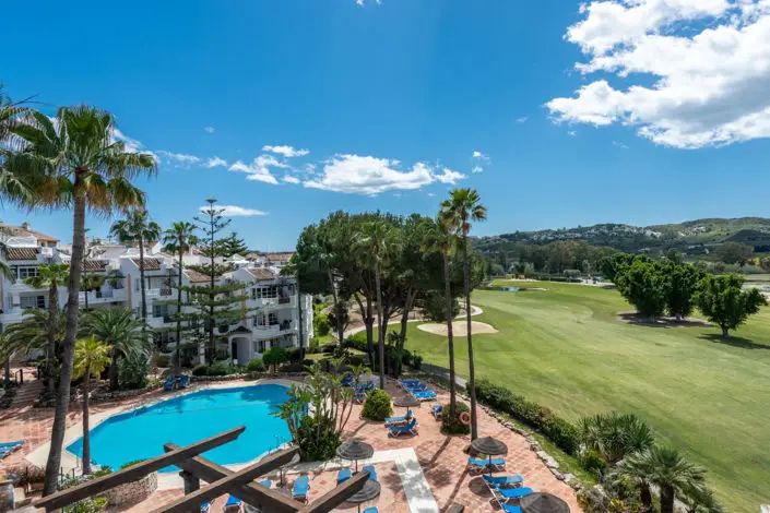 Atico 2 Dormitorios Mijas Golf Vistas Golf Piscina Aparcamiento