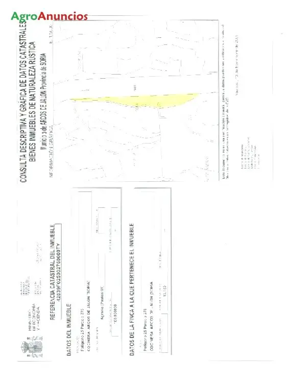 Venta  de Terreno de secano en Soria