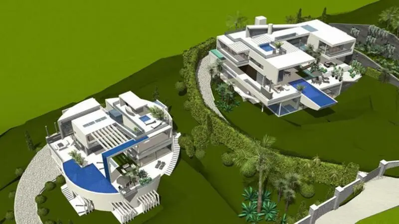 Parcelas con Proyectos de Villas en El Madroñal Málaga