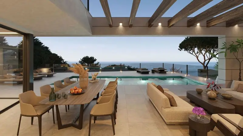Chalet de Lujo en Málaga: 4 Dormitorios, Piscina Privada y Vistas Panorámicas
