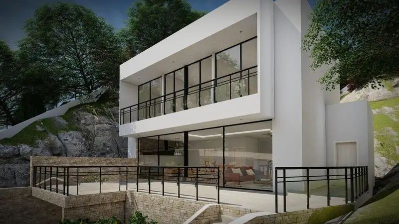 Parcela en Serra Brava Lloret de Mar con Proyecto