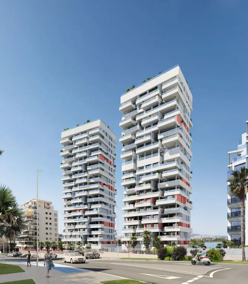 Pisos en Calpe con Piscina y Vistas al Mar