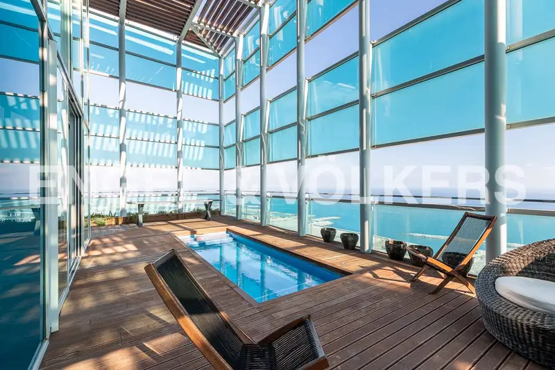 Atico Duplex Diagonal Mar Piscina Privada Vistas Excepcionales