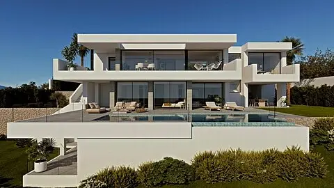 Villa de Lujo 3 Dormitorios Cumbre del Sol Vistas al Mar