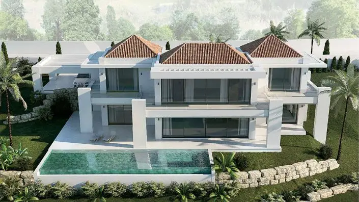 Villa 4 Dormitorios Primera Linea Golf Mijas