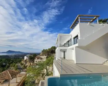 Casa Chalet en Venta Altea Moderna Villa Vistas Panoramicas