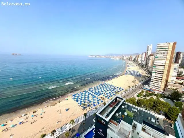 Apartamento Primera Linea Playa Levante Benidorm 2 Dorm 2 Baños Gran Terraza Vistas Mar