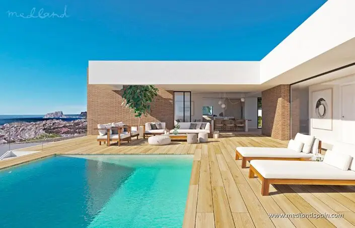 Villa de Lujo 3 Dormitorios Cumbre del Sol Vistas al Mar