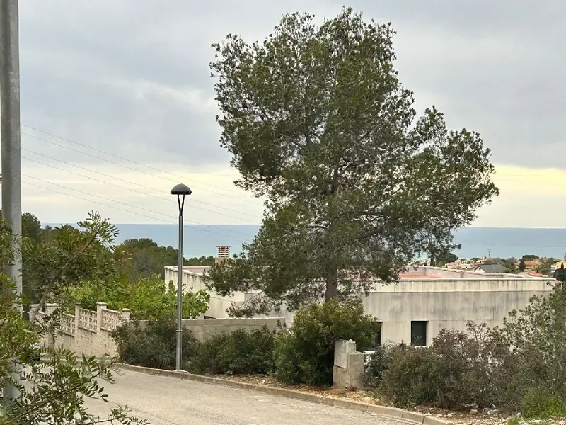 Solar en Segur de Dalt Calafell 600m2 Vistas al Mar