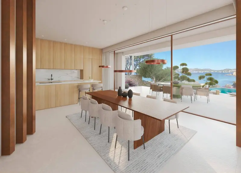 Villa de Lujo en Costa de la Calma Mallorca Primera Linea de Playa