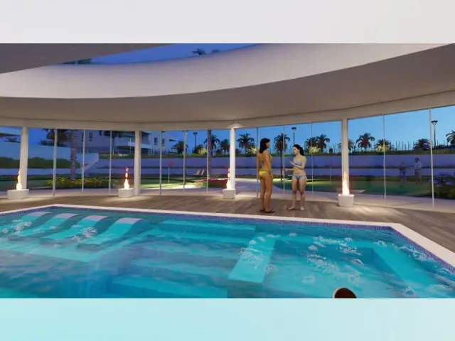 Apartamento Costa Blanca 3 Dormitorios Piscina Spa Gimnasio