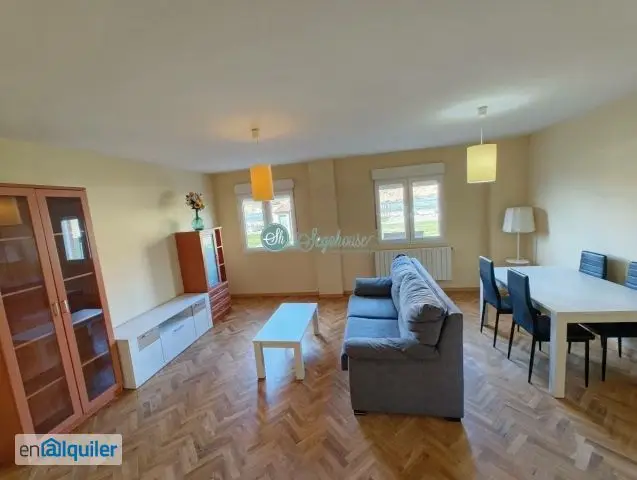 Alquiler Piso San Lorenzo 85m2 2Dormitorios 2Baños Garaje Trastero Piscina