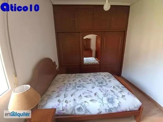 Alquiler Ático Reformado 3 Dormitorios Vallobín Oviedo