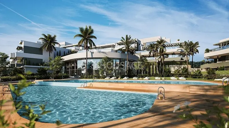 Pisos de Obra Nueva en Estepona con Vistas al Mar