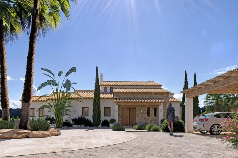 Villa de Lujo con 4 Dormitorios en Teulada