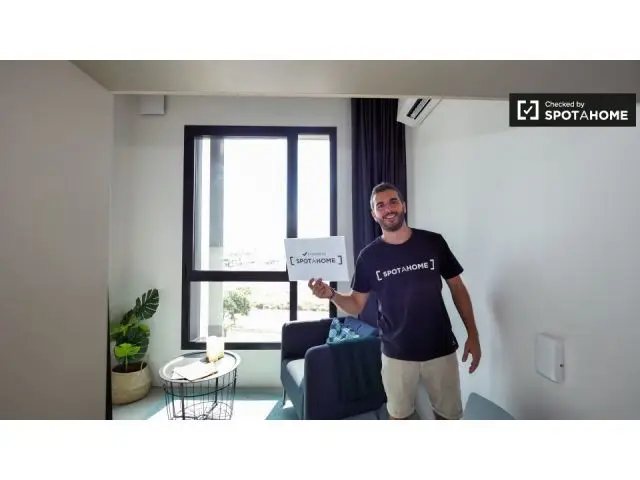 Estudio Moderno con Balcon en Besos Mar para Estudiantes