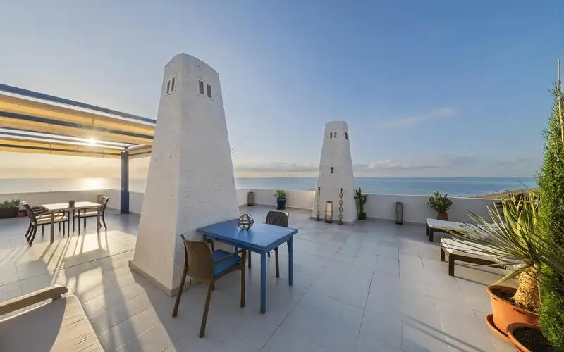 Ático Dúplex Vera Playa Vistas Panorámicas Terraza Privada